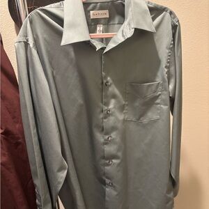 City Streets Men's Gray Dress Shirt